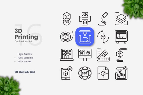 3D Printing Icons: A Graphic Designer’s Take