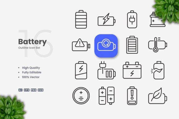 Battery Icons