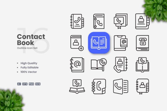Contact Book Graphics