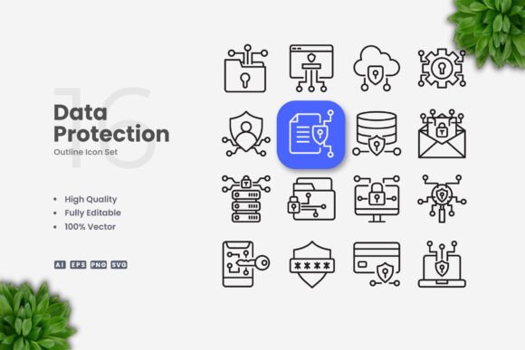 Data Protection Graphics for Modern Branding