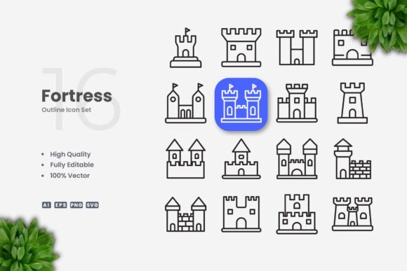 Fortress Icons