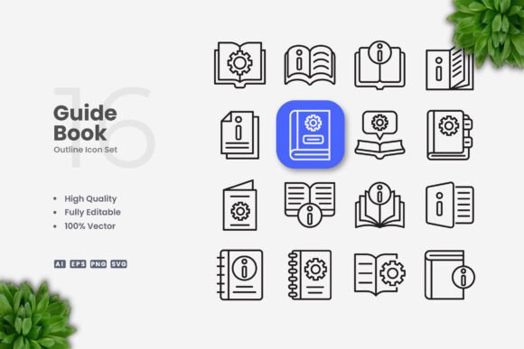 Guide Book Icons