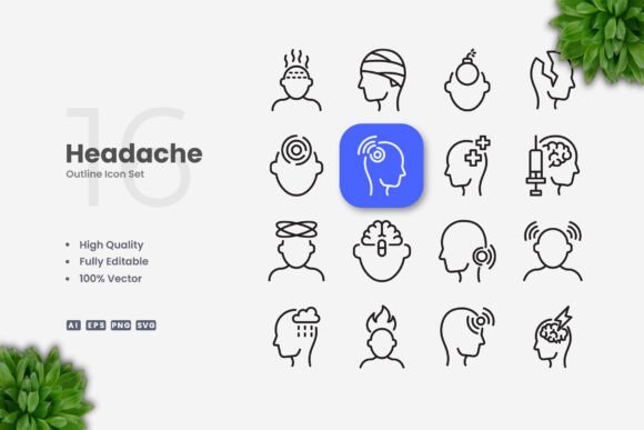 Headache Icons: A Graphic Designer’s Take