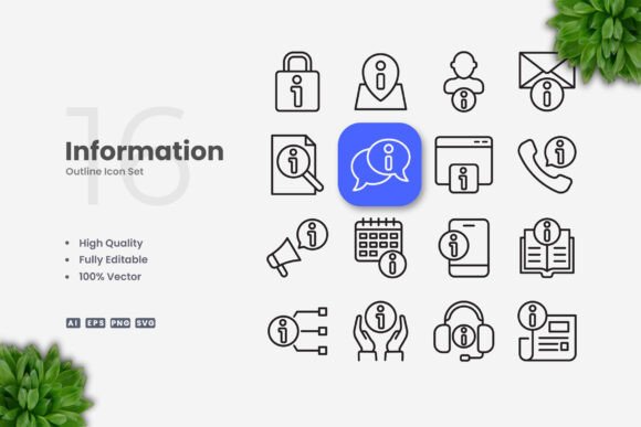 Information Icons Graphics