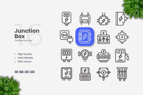Junction Box Icons