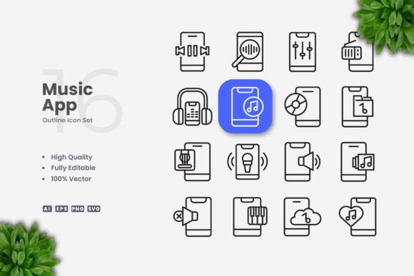 Music App Icons: A Graphic Designer’s Perspective