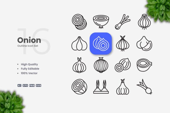 Onion Icons: Modern Graphics for Polished Publishing