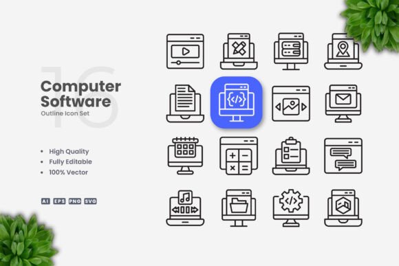 Simple Icons for Modern Design